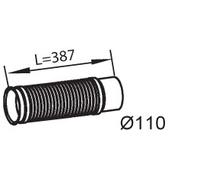 New Exhaust Pipe 81.15210.5008