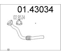 New Exhaust Pipe for AUDI VW:A4 B5,PASSAT B5,A4 / S4 B5,A4 B5 Sedan XRIPARAZ.