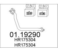 MTS 01.19290 Exhaust Pipe