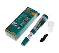 NEW Extech PH100 ExStik pH Meter + Electrode,Sensor Cap,Sample Cup & Batteries