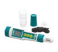 NEW Extech PH110 ExStik Refillable pH Meter Inc. Electrode, Sample Cup + Mo...