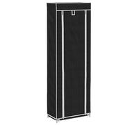 Shoe Storage Rack Wardrobe Organiser Cabinet Portable 8 Tier Shelf Holder Brown