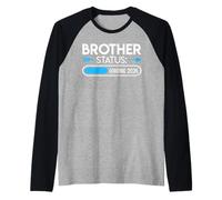 New Family Member Brother Status Loading 2026 Brothers Raglan Baseball Tee