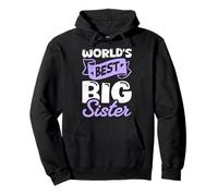 New Family Member WORLD'S GREATEST BIG SISTER Sisters Pullover Hoodie