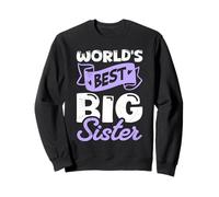 New Family Member WORLD'S GREATEST BIG SISTER Sisters Sweatshirt