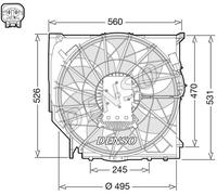 New Fan, radiator for BMW:1,3,E81,E87,E88 17113400022 17113415181 17113442089