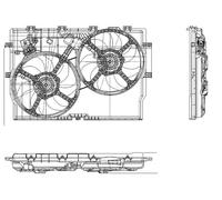 MAGNETI MARELLI 069422578010 Fan, radiator
