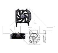 NRF 47077 Fan, radiator