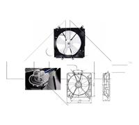 NRF 47016 Fan, radiator