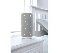 New Fancy Printed Grey Stars Bedside Table Lamp for Kids Room, Desk Table Lamp for Kids, Magical Starlight Kids Bedside Lamp for Boys & Girls Home Decor