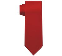 New Feature 3.15" Solid Color Tie Formal Necktie, 8cm Classic Formal Business Necktie for Men - Red