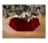 New Festive Folktales Foldable Tree Skirt - Cozy & Elegant Christmas Decor -Add A Touch O Tradition And Warmth To Your Tree This Holiday Season