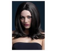 NEW Fever Long Layered with Centre Parting Wig Sophia 17" - Smiffys Fancy Dress
