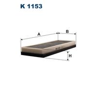 Cabin Air Filter FILTRON K 1153