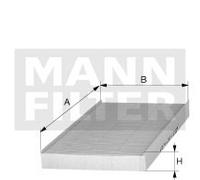 MANN-FILTER Cabin Air (Pollen) Filter CU 16 003-2 for DAF CF/XF 6.7L 6-cyl