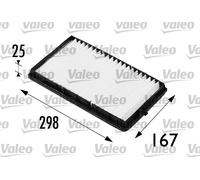 Valeo Cabin Air Filter 698171 - Pollen/Particulate - Fits MANN+HUMMEL CU2835 BMW 316i/318tds/320i