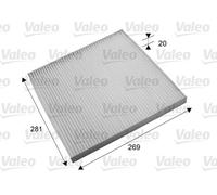 Fits VALEO 715703 Filter, interior air