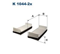 FILTRON K 1044-2x Pollen filter