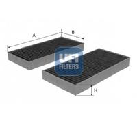 UFI 54.287.00 Pollen filter