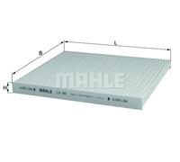 Mahle Original Cabin Air Filter LA 60 - Pollen Filter - Fits Renault Megane/Scenic
