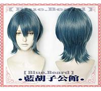 New Fire Emblem ThreeHouses Wig Cosplay Edelgard Byleth Blue Middle Long Cosplay Hair Wig Halloween Role Play male leading role