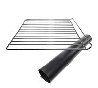 New First4Spares Chrome Oven Wire Shelf for Cata/Cooke & Lewis/Universal Cookers (33 x 42cm) & Non-Stick Washable Oven Liner