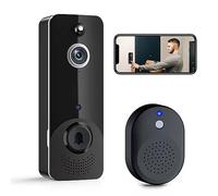 New Flash Wireless Video Doorbell Camera With Chime 720P 2.4G WiFi Smart Doorbell Camera IP65 Battery Operated PIR Motion Detection Night Vision 2-Way Audio Support Cloud Storage