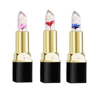 New Flower Lipstick Color Changing Lip Gloss Moistening Crystal Lip Balm Color Cosmetic Makeup Temperatu N5D3 Pomade