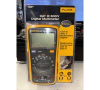 New Fluke 15B+ 600V Cat III Digital Multimeter