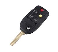 New Foldable 5 Button Car Key Shell Case Cover For Volvo XC70 XC90 V50 V70 S60 S80 C30