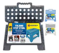 NEW FOLDING HANDY STEP STOOL BATHROOM 150KG HANDLE STORAGE COLLAPSIBLE MULTI USE | ONE STEP FOLD PLASTIC STOOL | PORTABLE FOOTSTOOL | BATHROOM KITCHEN TOILET OFFICE HOME