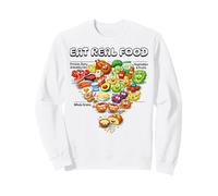 New Food Pyramid 2026 Eat Real Carnivore Keto Lifestyle Sweatshirt