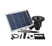 New for 2024 50W or 100W Floating Solar Pond Fountain Pump Kit for ponds 3 ft or deeper 10 feet wide or larger.