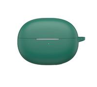 New For EarFun Clip Wireless Earbuds cover Soft Silicone Shockproof Protective Cover with Carabiner For EarFun Clip Earbuds Protective Sleeve (Green)