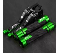 NEW For Kawasaki Z 125 Z125 Ninja 125 2019 2020 2021 Adjustable Brake Clutch Lever CNC Foldable Handle Hand Grips Set Motorcycle Red