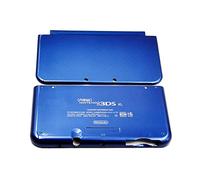 New for New3DSXL Top & Bottom Shell Cover Plates Blue Replacement, for Nintendo New 3DS XL LL 3DSXL Handheld Game Console, Outer A/E Faceplate Coverplate Housing Case 2 PCS Spare Parts