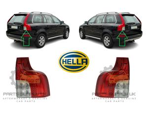 NEW FOR VOLVO XC90 2007 - 2014 REAR TAIL LIGHT LAMP PAIR SET LED HELLA