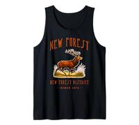 New Forest District Deer Wildlife Tank Top