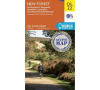 New Forest Map | Weatherproof | Southampton, Ringwood, Ferndown, Lymington, Christchurch & Bournemouth | Ordnance Survey | OS Explorer Active Map OL22 | England | Walks | Hiking | Maps | Adventure