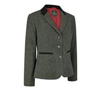 New Forest Polly Tweed Blazer (UK, Numeric, 20, Regular, Regular, Green)