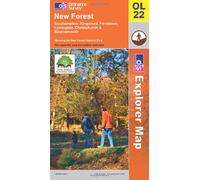 New Forest, Southampton, Ringwood, Ferndown, Lymington, Christchurch and Bournemouth: Sheet OL22 (OS Explorer Map)
