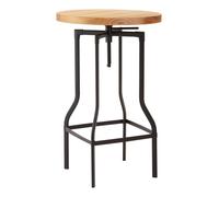 Premier Housewares New Foundry Bar Table - Ash Veneer, Brown