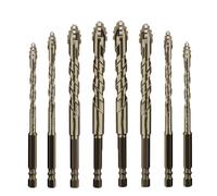 New Four-Flute Sawtooth Eccentric Drill Bit Set,2026 Upgraded Four Blade Serrated Eccentric Drill,High Hardness Eccentric Twist Drill Bits Set,For Stone, Glass, Concrete (2)