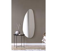 New Frameless Pond Leaner / Wall Mirror 47" X 20" (120CM X 50CM) MirrorOutlet Silver 1 Pack