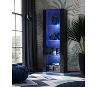 NEW Free Standing Living Room Display Cabinet in Matt LED Lighting Tivoli