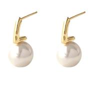 New French Exquisite Imitation Pearl Earrings for Women Fashion Temperament Dangle Earring Wedding Party Jewelry Accessories