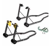 New Front And Rear Motorcycle/Bike Paddock Stand/Stands Combo/Pair