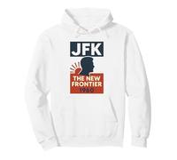 New Frontier 1960 John F Kennedy Campaign JFK Pullover Hoodie