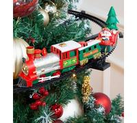 New FT-Store Amazing Christmas Tree Train Set-Dimensions:89 X 89cm - Decorated With Charming Holiday Details And Festive Colours -Embark On A Magical Festive Journey -R01