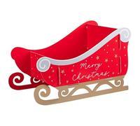 New FT-Store Fantastic Sleigh- Made From Cardboard And Easy To Assemble -A Great Way To Get The Kids Excited For The Big Day - Dimensions: 47 X 27.7 X 25.7cm (Approx.)-B01
